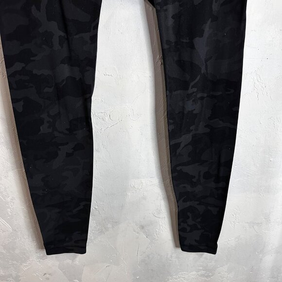 Lululemon Align HR High Rise Pant Legging 28” Camo Black Womens 10 Athletic Gym - Picture 3 of 11